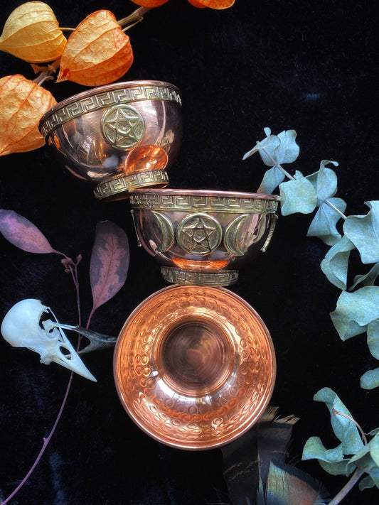 Copper Ritual Bowl
