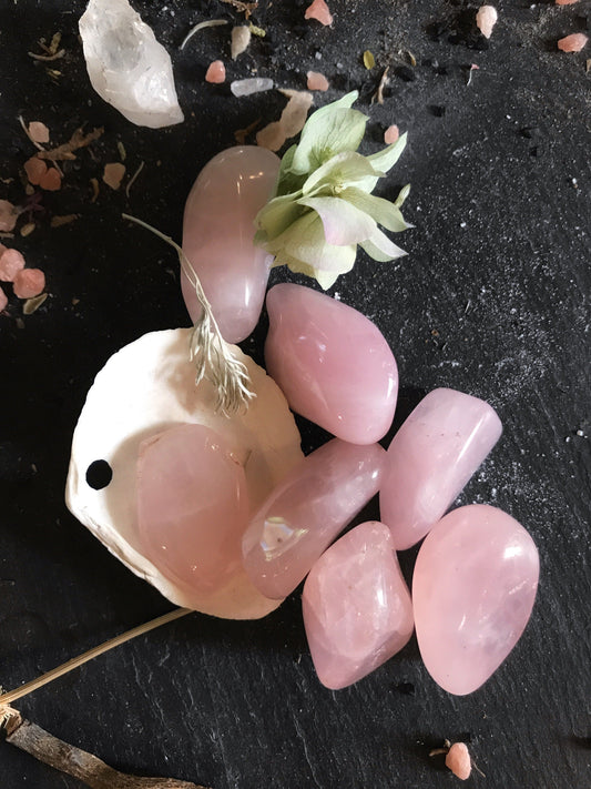 Tumbled Rose Quartz